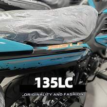 New 1Pair Motorcycle Soft Sticker Decels Logo For 135LC - A - View 2