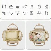 Tas Ransel Ibu Berkapasitas Besar Multifungsi Tas Ibu dan Bayi Ringan Kelas Atas Ransel Perjalanan Ibu Tas Tunggu - MultiWarna - View 9