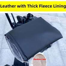 Winter Warm Motorcycle Gloves - Heavy Duty PU Thickened Warmth, Powerful Warmth Motorcycle Gloves, Easy To Install, Suitable For Electric Bicycles, Motorcycles, Scooters, Suitable For All-Weather Winter Riding, Keep Hands Warm, Minimalist Style, Universal Design Fits Most Motorcycles - A - View 9