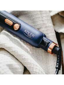 Adler Hair Straightener, Titanium Flat Iron, Ceramic Straightener - 230C, LED Display, Fast Heat-Up - EU E Type Plug(220-240V) - View 4
