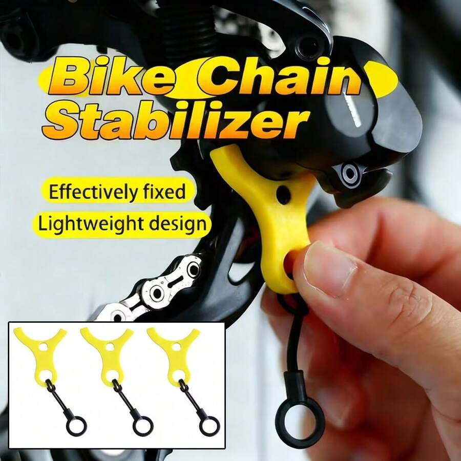 1 Set Bicycle Rear Derailleur Chain Protector Compact Chain Replacement Tool With Lanyard, Suitable For Outdoor Cycling Chain Repair - Multicolor - View 1