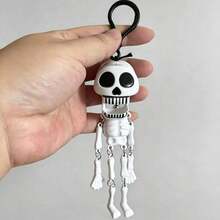 1 món đồ chơi hình đầu lâu ngộ nghĩnh có dây kéo, mặt dây chuyền đeo ba lô đôi, móc khóa, đồ chơi giảm căng thẳng. - Nhiều màu - Xem 11