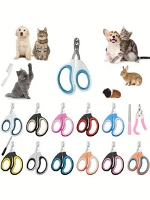 Pet Nail Clipper, Used For Easy Trimming Of Guinea Pig, Dog, Cat, Rabbit And Bird Nails, Professional Pet Beauty Nail Clipper, Trimmer, Suitable For Small Dogs As Pet Supplies - A - View 7