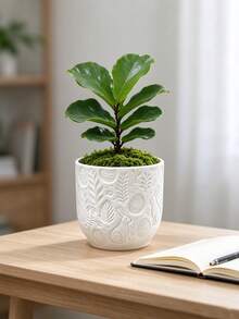 3D Printed Easter Rabbit Relief Planter, PLA Textured Colorful Gardening Pot For Succulents, Pothos And Green Plants, INS Style Desktop Decor Flower Pot, Outdoor And Garden Supplies - Multicolor - View 5