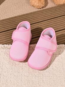 Infant Toddler Shoes Comfortable Children's Ankle Boots Snow Boots Baby Shoes - Pink - View 3