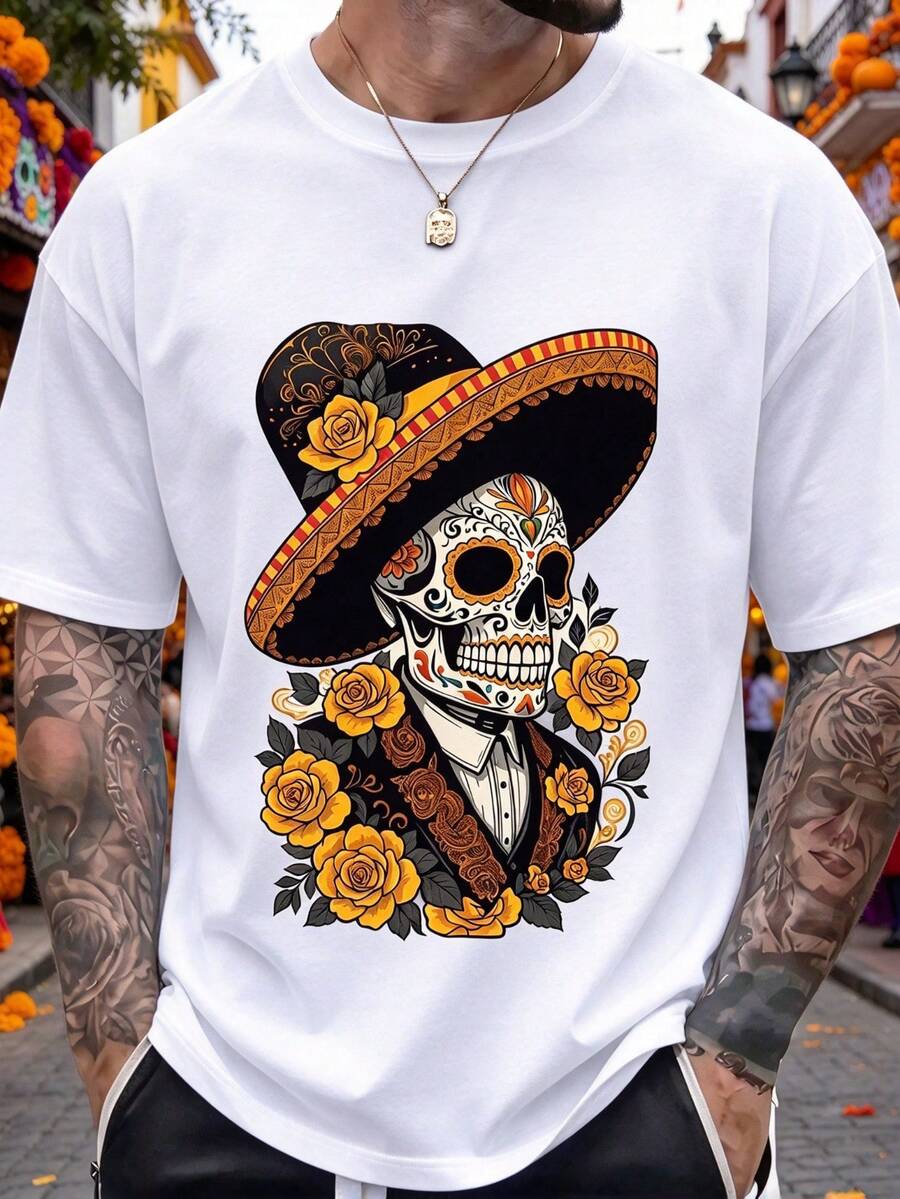 Men T-Shirts - White - View 1
