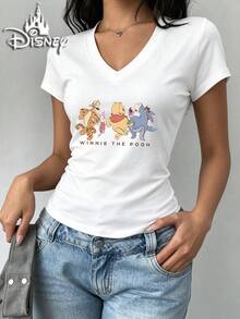 Disney Women T-Shirts - White - View 3