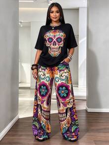 Women Two-Piece Outfits - Multicolor - View 1