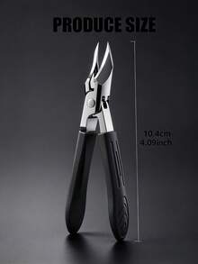 Heavy Duty Ingrown Toenail Cutters 2Pcs, Sharp Curved Blade Nail Clippers For Thick Hard Toenails - Multicolor - View 6