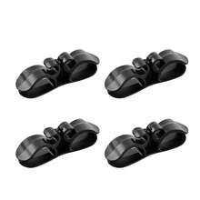 4pcs Self-Adhesive Appliance Cord Organizer, No Residue Cable Winder Holder, Universal Power Cord Wrap For Fan, Power Strip & Home Small Appliances, Punch-Free Wire Storage Keeper For Kitchen Bedroom Office - Adhesive Backing - View 13