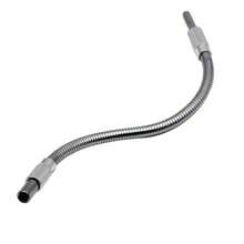 1/4" Metal Flexible Socket Wrench Drive Head, Bendable Flexible Socket Extension Bar Shaft Set, 1/4" Interface 6.35mm - Universal Flexible Shaft - View 6