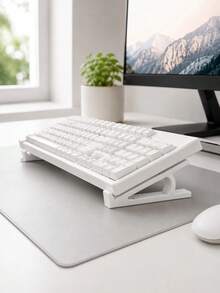 Ergonomic Keyboard Stand (Pair) With A Non-Slip, Universal Base; Convenient For Office Use, Offers A Comfortable Fit, Available In Multiple Colors, And Suitable For Both Office Work And Gaming. - Random - View 8