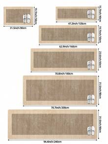 DAJIANG 1pc Thickened Velvet Anti-Slip Doormat, Comfortable Floor Mat, Hallway Carpet, Kitchen Mat, Machine Washable, Easy To Clean, Home Decor, Entryway Decor, Bathroom & Kitchen Decor - Multicolor 5 - View 3
