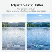 1pc Quick-Release Filter For Osmo Pocket 4P, Includes 4 Filters: UV Filter / Polarizer Filter / 1/4 Black Mist Filter / ND2-32 Neutral Density Filter - View 10