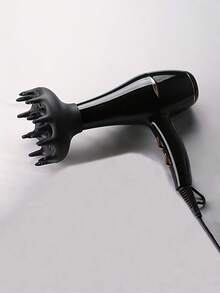 Aksesori Pengering Rambut Universal – Aksesori Diffuser Bulat, Penambah Volume untuk Rambut Keriting, Bergelombang, dan Alami – Alat Penata Rambut Cepat Kering dan Anti-Kusut – Cocok untuk Wanita, Salon, Rumah, dan Perjalanan - MultiWarna - View 9
