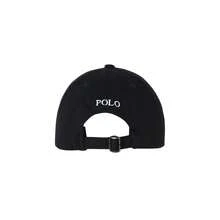 Polo Ralph Lauren Unisex Baseball Cap With Embroidered Pony Logo - Black 323980965001-oS - View 6