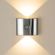 LED Motion Sensor Wall Light, Battery Powered Wall Lamp, Wireless PIR LED Night Light With Motion Sensor - Ideal For Cabinets And Hallways, Rechargeable Magnetic Stick-On Night Light For Corridor, Room Decor,Christmas Decor/Gift,Christmas Light - SWL006 - View 30