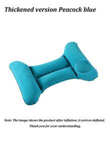 H-Shaped Self-Inflating Lumbar Support Pillow, Relieves Back Fatigue, Suitable For Office Chairs, Airplane Travel Seats Resting Accessory - Multicolor - View 10