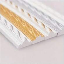 1pc Self-Adhesive Peel And Stick Decorative Trim Line, Flexible Wall Decor Strip, 3D Embossed Decorative Line, Suitable For Tile, Wood Wall Panel, Photo Frame Border, Tassel Edge, Ceiling Wallpaper Decoration Line - 1pc - View 5