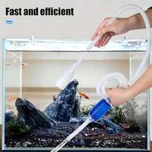Manual Fish Tank Water Changer, Sand Cleaning Tool, Fish Waste Siphon, Small Fish Tank Goldfish Tank Water Pump Siphon Tube - Multicolor - View 4