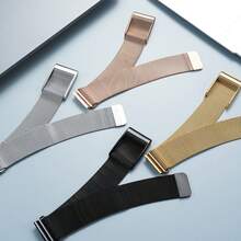 Magnetic Milanese Metal Band + Frame For 5.0 One/Peak/MG, Stainless Steel Adjustable Wristband, Charging Requires Detachment - Multicolor - View 3