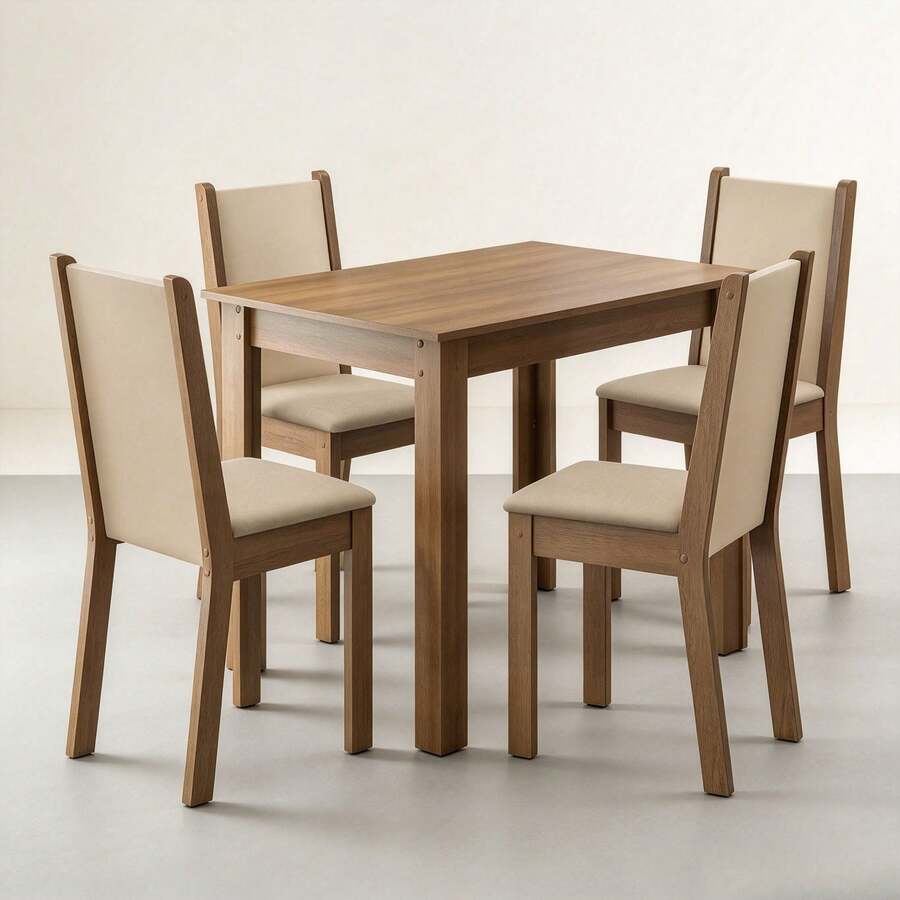 Dining Table & Chair Sets - Brown - View 1