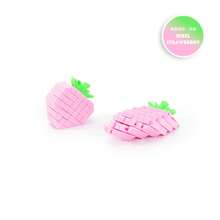 8pcs 3D Printed Retractable Fruit Toy, Realistic Fruit Shape, Movable Expandable Structure, Creative Plant Inspired Figurine, Interactive Handheld Novelty Toy For Teens & Adults (Random Color & Style) - Multicolor - View 7