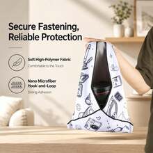 PULUZ 45 X 45cm Camera Wrap Cloth Foldable Microfiber Camera Lens Protective Wrap (White) - View 4