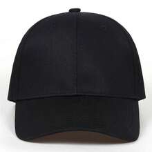1 buah Topi Baseball Pria dengan Bordir Huruf REAPER CREW, Topi Fashion Jalanan, Topi Kasual Pelindung Matahari untuk Aktivitas Luar Ruangan, Perjalanan Musim Semi/Gugur, Liburan Pantai - Bordir hitam putih - View 3