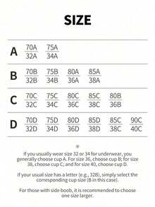 Push-Up Adhesive Silicone Bra, Waterproof Strapless Backless Sticky Bra, Reusable Invisible Lifting Bra, Suitable For Wedding Dress, Swimwear And Summer Tops - Invisible Round Cup Silicone - View 7