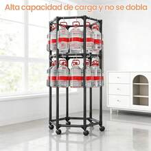 Perchero Giratorio De Piso, Rack Para Ropa PortáTil Con 2 Niveles Ajustables Y Montaje RáPido Sin Taladros, Ahorra Espacio En Dormitorio, BalcóN O LavanderíA(70 * 175cm, Negro) - Negro - Ver 2