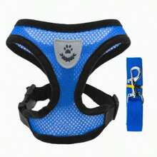 Pet Dog & Cat Harness Leash Collar Clothes Anti-Pull Outdoor Walking Dog Rope - Multicolor - View 4