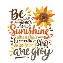 1pc/2pcs/3pcs Sunflower And Inspirational Quote Heat Transfer Sticker, Suitable For DIY T-Shirts, Jeans, Pillows, Backpacks, Hats And Sofa Covers, Waterproof, Fade-Resistant, Durable, Washable Plastic Sticker, Fun Pattern, Fabric Decoration, Clothing Embellishment, Craft Enthusiasts - Multicolor - View 1