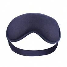 Máscara de ojos con control de temperatura de 3 niveles y masaje de vibración de 6 niveles (Azul profundo) - Azul Marino - Ver 11