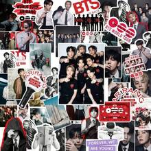 Hasbro 55 miếng/1 bộ nhãn dán album Kpop BTS ARIRANG phong cách làn sóng Hàn Quốc, nhãn dán planner phong cách Instagram, tự dính - Nhiều màu - Xem 1