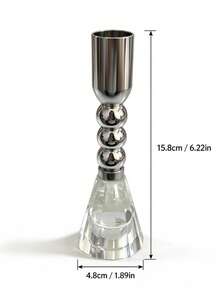 Light Luxury Premium Chic Candle Holder – Simple Textured Candle Stand, Fits Various Pillar Candle Sizes, Perfect For Home Decor, Room Decor, Party & Holiday Decor, Office Styling, Living Room Accessory, Also Ideal As Wedding & New Year Gift - Affordable Luxury - View 11