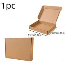 30pcs/15pcs/1pc Small Corrugated Cardboard Shipping Boxes, Minimalist Fashion Design, Sturdy And Durable, Excellent Protection For Products, Perfect For Product Packaging, Shipping, Party And Holiday Gift Wrapping, And Birthday Gifts - K - View 9