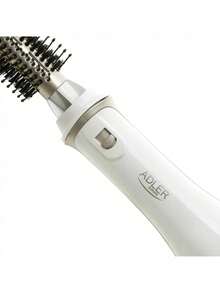 Adler 5-In-1 Hot Air Styler, Curling Dryer Brush Set, Multi Hair Styling Tool - 1200W, 5 Interchangeable Brushes, White Champagne - EU E Type Plug(220-240V) - View 8