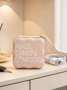 Portable Square Storage Bag, Suitable For Ccd Camera Chargers, Headphones, Data Cables, Etc,Storage Bag,Digital Storage Bag, - Multicolor - View 5