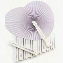 36 Pcs Vintage Handheld Folding Paper Fans, Portable Bamboo Fans - The Perfect Summer Accessory To Stay Cool And Stylish, Great For Parties And Events - A - View 3