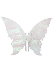 1pc Gold Foil Butterfly Fairy Wings, Suitable For Cosplay, Festival Parties, Ball Performances, An Ideal Halloween Gift - Multicolor - View 14