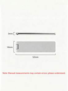 1-Piece Foldable Metal Phone Stand Adhesive Back Mount, Phone Case Accessory Back Mount Stand, Horizontal And Vertical Dual-Use Mini Foldable Desktop Stand, Slouchy Stand, Simple Portable Practical Stand - Silver - View 7