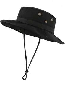 1pc Unisex Bucket Hat UV Protection Suitable For Outdoor Sports And Hiking - Multicolor - View 9
