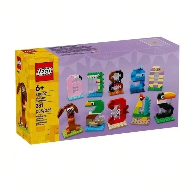 LEGO 40807 Festival Series Birthday Digital Block Toy New Product Children's Birthday Gift - 40807 Birthday Digital - View 1