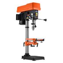 304.8 Mm Benchtop Drill Press, 750W, 340-2200 RPM Variable Speed Bench Drill Press, With 0-45° Tilting Worktable, LED Work Light, X-Ray Positioning, Tabletop Drilling Machine For Wood Metal - 750W - View 8