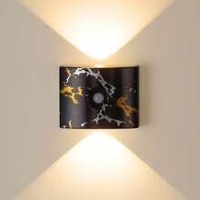 LED Motion Sensor Wall Light, Battery Powered Wall Lamp, Wireless PIR LED Night Light With Motion Sensor - Ideal For Cabinets And Hallways, Rechargeable Magnetic Stick-On Night Light For Corridor, Room Decor,Christmas Decor/Gift,Christmas Light - SWL006 - View 17