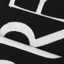 Burberry Unisex Fringed Scarf - Black 81095631 - View 4