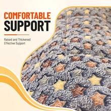 Self-Heating Warm Plush Pet Bed Mat, Soft Thick Fleece Blanket For Cats And Dogs, Machine Washable Durable Polyester Material, Exquisite Pattern Suitable For Small And Large Cats And Dogs - Multicolor - View 5