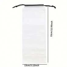 10pcs Waterproof Umbrella Storage Bags With 5pcs Hanging Hooks Storage Set, Portable Drawstring Umbrella Bags, Semi-Transparent Dry & Wet Dual-Use Umbrella Storage Pouches, Lightweight Umbrella Storage Covers, Suitable For Travel, Home, Office, Car - View 3