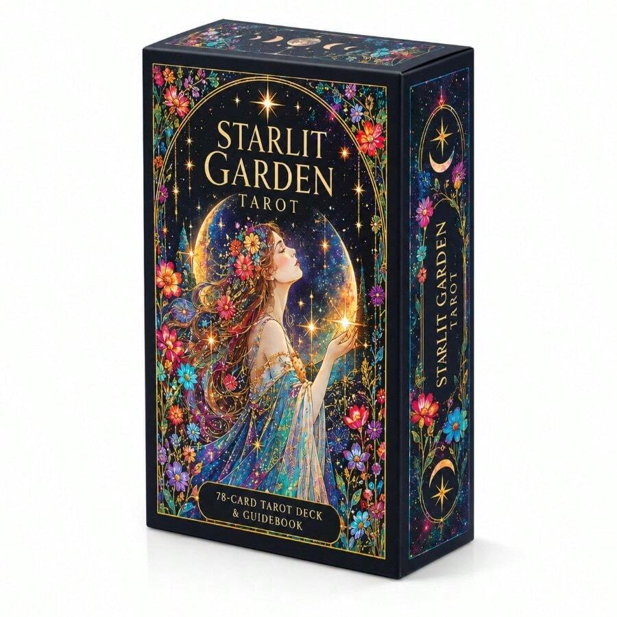STARLIT GARDEN TAROT Cards Fortune Telling Card Games - Multicolor - View 1